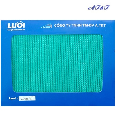Lưới lan màu xanh lục 200gr Hàn Quốc Lưới lan màu xanh lục 200gr Hàn Quốc